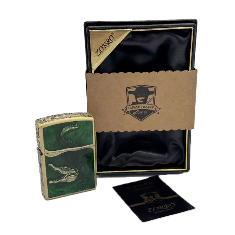 فندک زورو ارجینال مدل Alligator