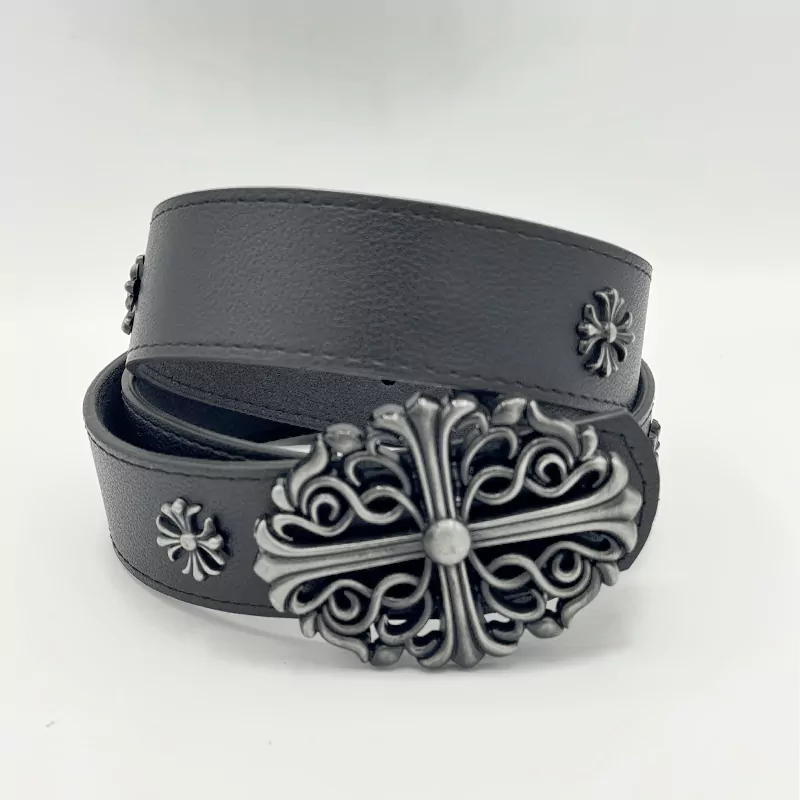 کمربند مدل کروم هارتز تسمه طرح دار