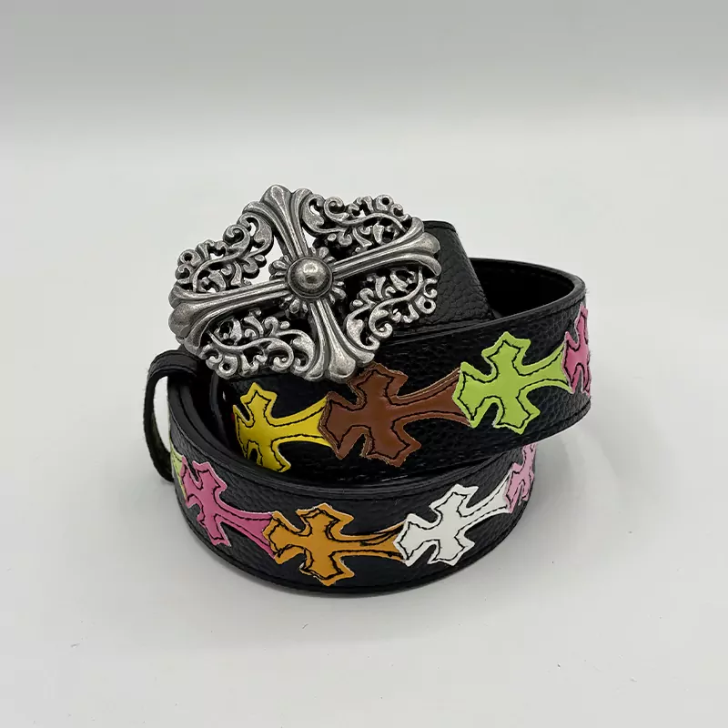 کمربند کروم هارتز چرم اصلی کد 3