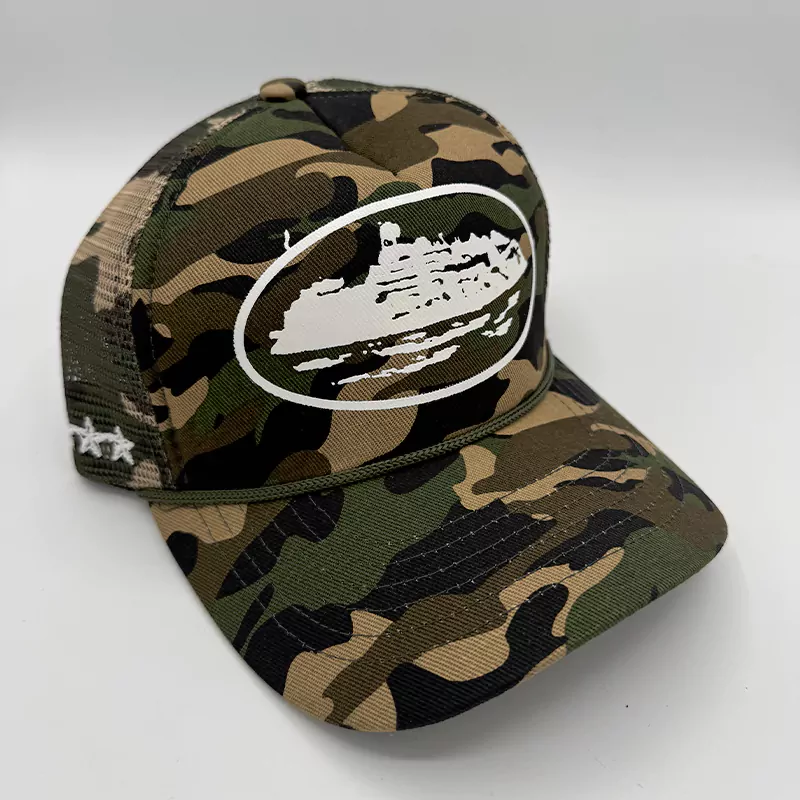 کلاه نقاب گرد اسنپ بک کورتیز یا Corteiz رنگ چریک