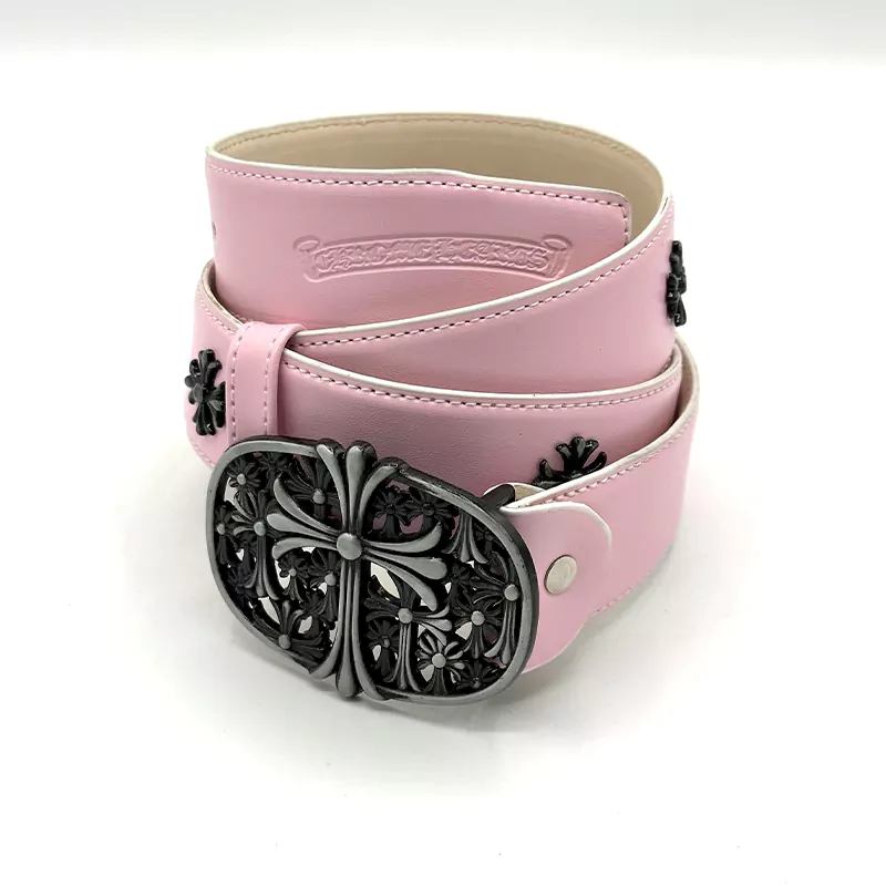 کمربند کروم هارتز پر صلیب کد 2