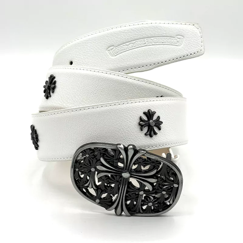 کمربند کروم هارتز پر صلیب کد 4