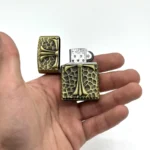 فندک کروم هارتز برنزی 3