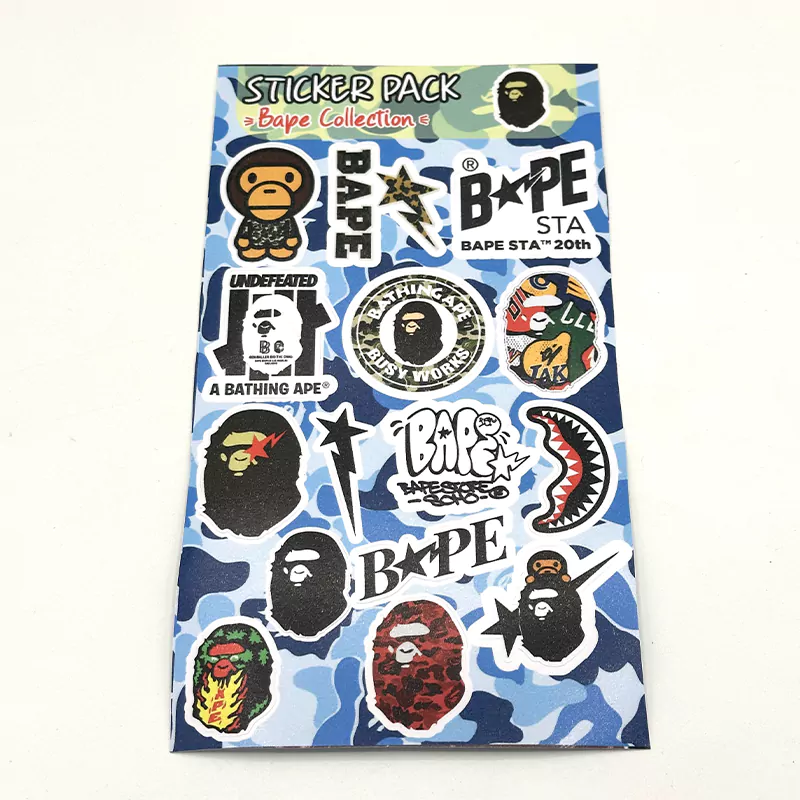 پک استیکر بیپ Bape پک استیکر بیپ Bape - Image 1