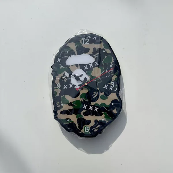 ساعت دیواری طرح Bape کد 1