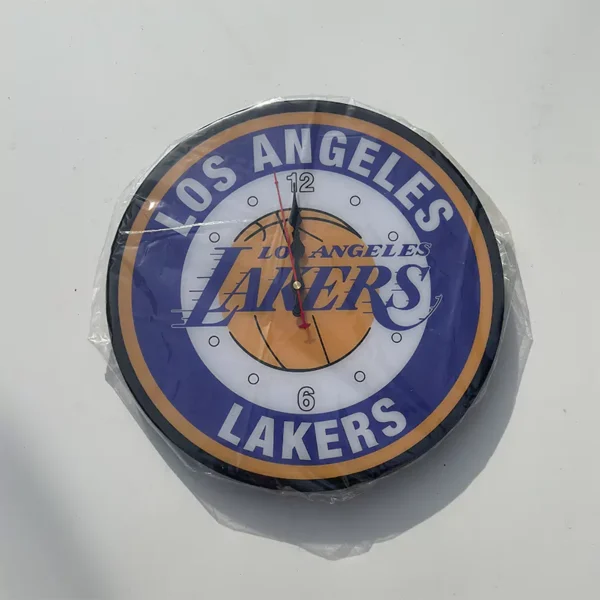 ساعت دیواری طرح Lakers