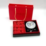 پک کادویی گردنبند مروارید عشق مشکی - Image 2
