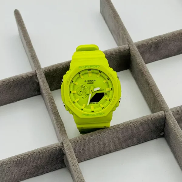 ساعت جی شاک G-shock فسفری پمپی