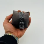 ساعت رولکس مشکی صفحه سفید 2
