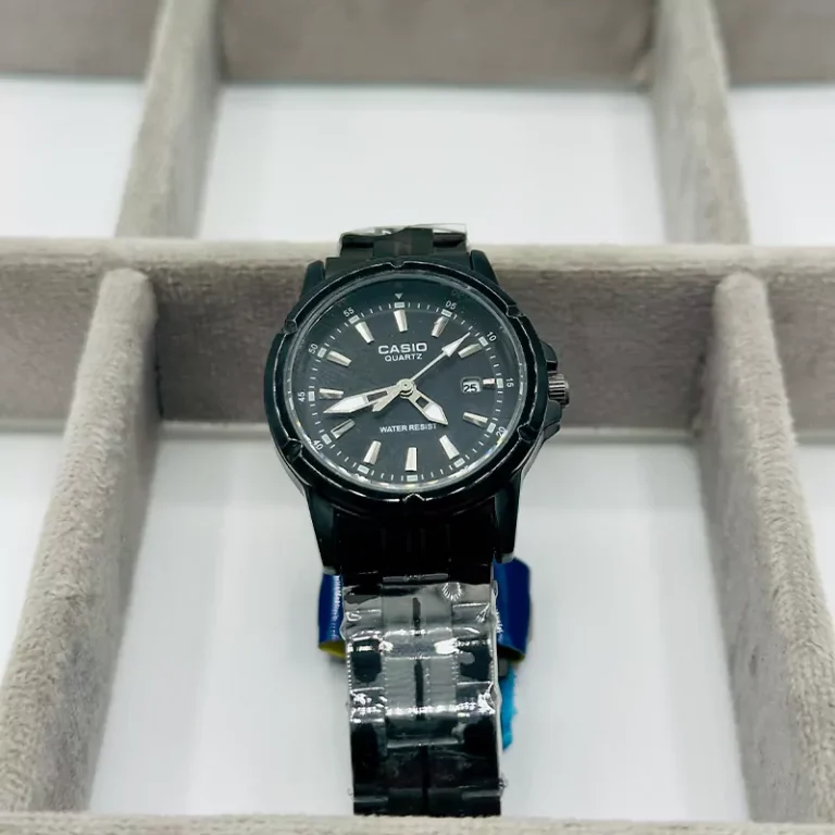 ساعت کاسیو Casio صفحه دایره مشکی