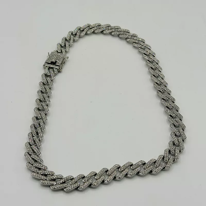 گردنبند چین فول نگین Ice Chain کد 6