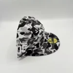 کلاه کپ فیت بک Bape چیریک طوسی 2