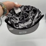 کلاه کپ فیت بک Bape چیریک طوسی 4