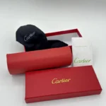 جعبه اصلی عینک کارتیر همراه بگ و شناسنامه