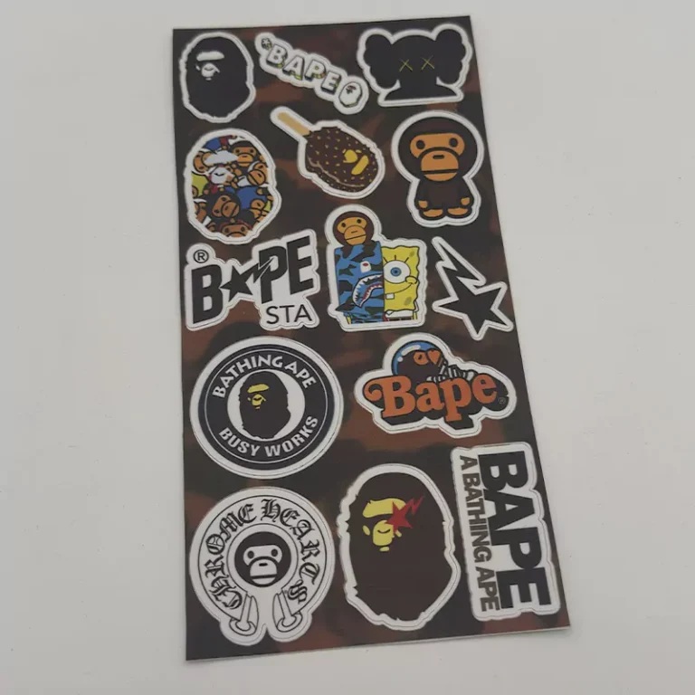پک استیکر بیپ Bape کد 1