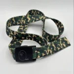 کمربند بیپ سبز سگک دار Bape Belt