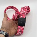 کمربند بیپ صورتی سگک دار Bape Belt 2