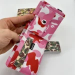 کیف پول بیپ صورتی Bape Wallet 2