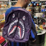 کوله بیپ Bape وارداتی بنفش 2