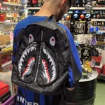 کوله بیپ Bape وارداتی مشکی 2