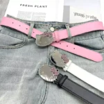 کمربند کیتی صورتی Kitty belt 2